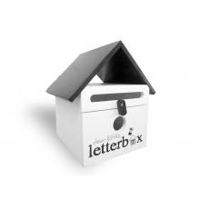 Black Dear Little Letterbox