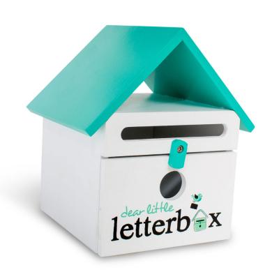 Aqua Dear Little Letterbox