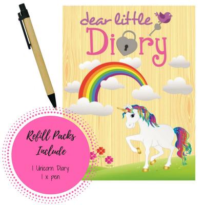 Refill Unicorn Diary Pack