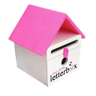 “Sparkly” Pink Letterbox